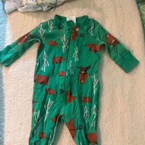 Hanna Andersson footless bear Jammie’s